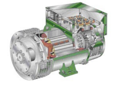 镇雄发电机内部结构图